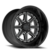 Moto Metal MO801 20x10 -18 8x170mm 125.5mm Gloss Black Gray Tint