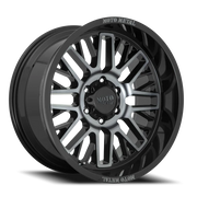 Moto Metal MO802 20x9 +18 8x165.1mm 125.1mm Gloss Black Machined-Gray Tint