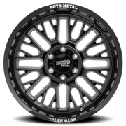 Moto Metal MO802 20x10 -18 5x150mm 110.1mm Gloss Black Milled