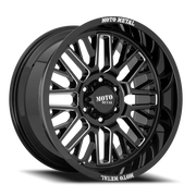 Moto Metal MO802 20x10 -18 6x135mm 87.1mm Gloss Black Milled