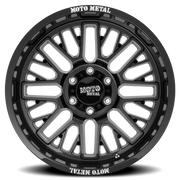 Moto Metal MO802 20x10 -18 6x135mm 87.1mm Gloss Black Milled