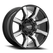 Moto Metal MO804 22x10 -18 6x135mm 106.1mm Gloss Black Machined