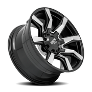 Moto Metal MO804 22x10 -18 6x135mm 106.1mm Gloss Black Machined