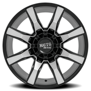 Moto Metal MO804 22x10 -18 6x135mm 106.1mm Gloss Black Machined