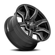 Moto Metal MO804 22x10 -18 5x139.7mm 110.1mm Gloss Black Milled