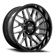 Moto Metal MO805 22x10 -18 8x170mm 125.1mm Gloss Black Milled