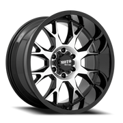 Moto Metal MO806 20x9 +0 5x150mm 110.1mm Gloss Black Machined