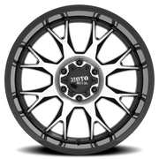 Moto Metal MO806 20x9 +0 5x139.7mm 78.1mm Gloss Black Machined