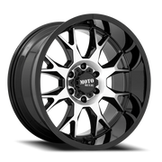 Moto Metal MO806 20x10 -18 8x165.1mm 125.1mm Gloss Black Machined
