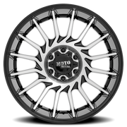 Moto Metal MO807 20x10 -18 5x139.7mm 78.1mm Gloss Black Machined