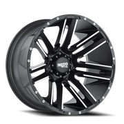 Moto Metal MO978 20x9 +18 8x180mm 124.2mm Satin Black Machined
