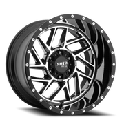 Moto Metal MO985 20x12 -44 5x139.7mm 78.1mm Gloss Black Machined