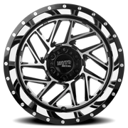 Moto Metal MO985 20x12 -44 5x127mm 71.5mm Gloss Black Machined