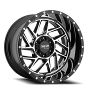 Moto Metal MO985 20x10 -18 6x139.7mm 106.1mm Gloss Black Machined