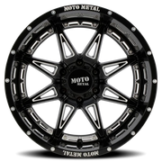 Moto Metal MO993 20x10 -18 6x139.7mm 106.25mm Gloss Black Milled