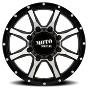 Moto Metal MO995 Dually 20x8.3 +127 8x165.1mm 117mm Gloss Black Machined