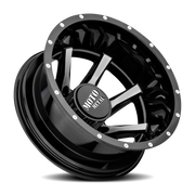 Moto Metal MO995 Dually 17x6.5 -155 8x210mm 154.3mm Gloss Black Machined