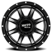 Moto Metal MO995 Dually 17x6.5 -140 8x200mm 142mm Gloss Black Machined