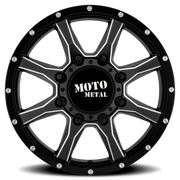 Moto Metal MO995 Dually 20x8.3 +127 8x200mm 142mm Satin Black Milled