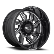 Moto Metal MO997 22x12 -44 6x135mm 87.1mm Gloss Black Milled-Left Directional