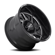 Moto Metal MO997 22x12 -44 6x135mm 87.1mm Gloss Black Milled-Left Directional