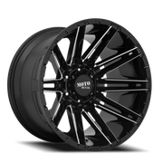 Moto Metal MO998 22x10 -18 5x127mm 71.5mm Gloss Black Milled