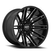 Moto Metal MO998 20x12 -44 6x139.7mm 106.25mm Gloss Black Milled