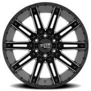 Moto Metal MO998 20x10 -18 6x139.7mm 106.25mm Gloss Black Milled