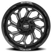 Moto Metal MO999 20x10 -18 6x135mm 106.1mm Gloss Black Milled