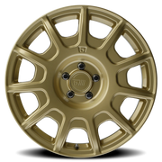 Motegi MR139 RF11 17x7.5 +40 5x114.3mm 72.6mm Rally Gold