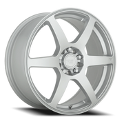 Motegi MR143 CS6 16x7 +40 5x108mm 72.6mm Hyper Silver