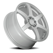 Motegi MR143 CS6 18x8 +35 5x112mm 72.6mm Hyper Silver