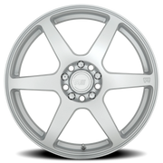 Motegi MR143 CS6 18x8 +35 5x112mm 72.6mm Hyper Silver