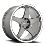Motegi MR151 CS5 19x9.5 +40 5x120mm 74.1mm Gunmetal Machined Lip