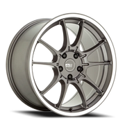 Motegi MR152 SS5 19x8.5 +30 5x100mm 56.15mm Gunmetal Machined Lip