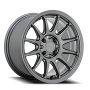 Motegi MR156 S12 15x8 +28 4x100mm 72.56mm Gloss Gunmetal
