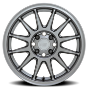 Motegi MR156 S12 16x8 +28 4x100mm 72.56mm Gloss Gunmetal