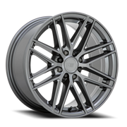 Motegi MR157 CM8 17x8 +38 4x100mm 72.56mm Gloss Gunmetal