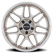 Motegi MR158 Tsubaki 18x9.5 +25 5x114.3mm 72.56mm Motorsport Gold Machined Lip