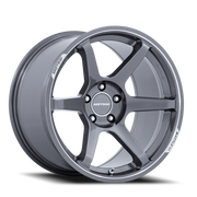 Motegi MR160 Battle VI 18x9.5 +35 4x114.3mm 72.56mm Gloss Gunzilla Machined Lip