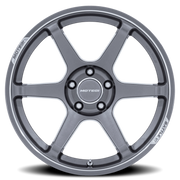Motegi MR160 Battle VI 18x9.5 +35 4x114.3mm 72.56mm Gloss Gunzilla Machined Lip