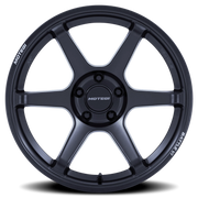 Motegi MR160 Battle VI 18x8.5 +30 4x114.3mm 72.56mm Matte Blackbird Metallic