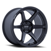 Motegi MR160 Battle VI 18x10.5 +25 5x114.3mm 72.56mm Matte Blackbird Metallic