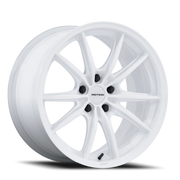 Motegi MR162 Zentoku 18x9.5 +35 5x114.3mm 72.56mm Gloss White