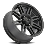 Ultra Machine 226 17x8.5 +18 5x139.7mm 106.5mm Satin Black Satin Clear Coat