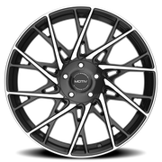 Motiv Maestro 18x8 +40 5x114.3mm 74.1mm Black Machined Face