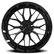 Dolce Performance Magari 20x8.5 +28 5x120mm 74.1mm Gloss Black