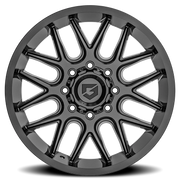 Gear Off Road Magnus 17x9 +0 8x170mm 125.2mm Gloss Black