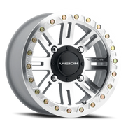 Vision 356BL 14x7 +13 4x110mm 72mm Machined Machined Machined Beadlock Ring