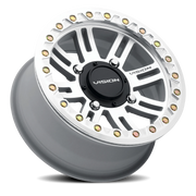 Vision 356BL 15x7 +38 4x136mm 94mm Machined Machined Machined Beadlock Ring